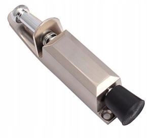 GARAGENSTANGENHALTER 13CM FÜR TÜR BLIS NICKEL