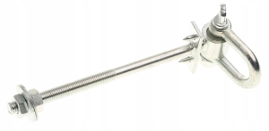 HAKEN FÜR SCHAUKEL MIT SCHALE M12X195 + SCHRAUBEN MIT TEFLON!