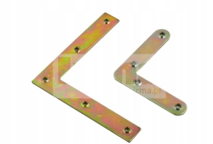 TEPPICHECKE 100X1,2MM GERADE GELB GELB