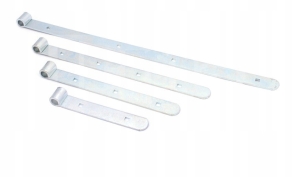 RIEMENSCHARNIER SLNZ 600/35 / 4MM WEIß VERZINKT SET