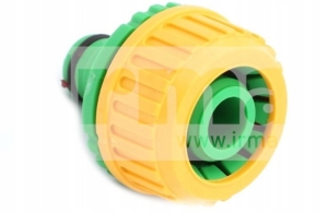 GARTENSCHLAUCHVERBINDER MIT 1/2' SCHELLE