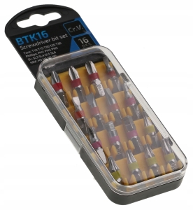 BITSPITZE 16STK. FARBE CR.V PH + SL + TX + HEX