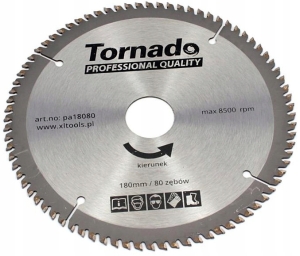 KREISSÄGE FÜR ALUMINIUM 180MM 80 ZÄHNE
