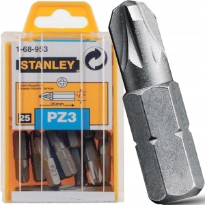 BITSPITZE STANLEY PZ3 X 25MM 25ST SPZ3
