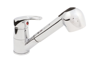 STANDMISCHER FÜR WASCHBECKEN MIT AUSZIEHBAREM AUSLAUF