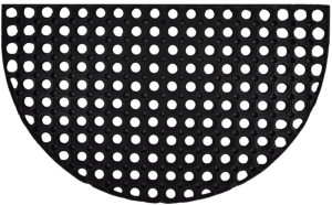 WISCHER 45X75CM GUMMI HALBRUND 22MM