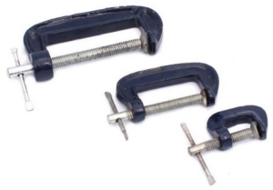 TISCHLEREIKLEMME G-TYP - 3-TEILIGES SET: 255075MM