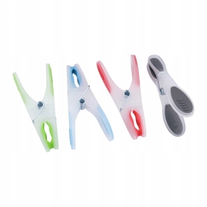 CLAMPS CLIP CLIPS FÜR UNTERWÄSCHE 18 ST. + KORB