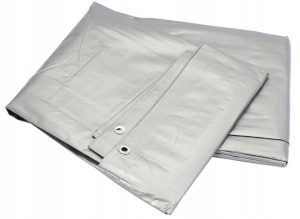 Plane PRO-TECHNIK 6X10M SILBER-BRAUN / 200GR