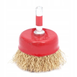 BÜRSTE MIT GOLDSCHAFT 65MM