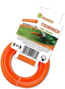 STANGE FÜR MÄHER TRIMMER CUTTER QUADRAT 3mm 15m