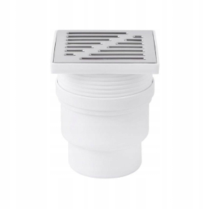 ABWASSERGITTER FI50 10x10 WEISSER ROSTAUSLASS