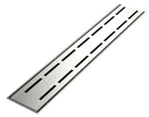 EDELSTAHL-DUSCHABLAUF LINEAR 100 cm