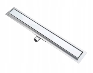 LINIENABLAUF SLIM WEIßES GLAS 90 cm