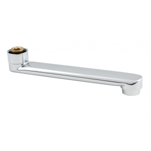 AUSLAUF FÜR EINZELHALTER GERADE L 120 mm