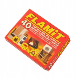 GRILLLICHT LICHT 40 WÜRFEL FLAMITE WEISS