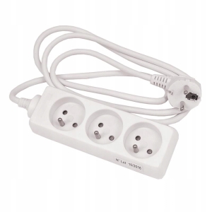 STECKDOSE 5M 3 AUSGÄNGE ERDUNG