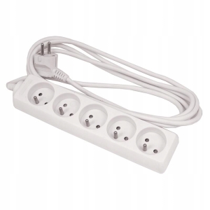 STECKDOSE 5M 5 AUSGÄNGE ERDUNG