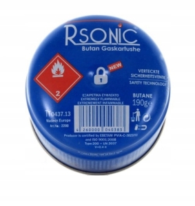 GASKARTUSCHE FÜR OFENBRENNER GASKARTUSCHE 190 G