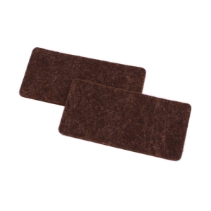 RECHTECKIGE MÖBELSCHLÜSSE 2 Stk. 50 x 100 mm FILZ