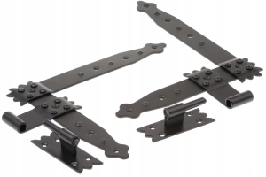 GARAGENSCHARNIER WINKELTÜR 80 cm SET 6-tlg