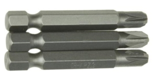 KREUZBITS PZ3 x 50 mm 3-teiliges Bits-Bit-Set