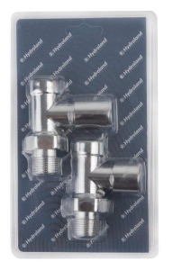 ECK-THERMOSTAT-SET MIT CHROM-VENTILEN