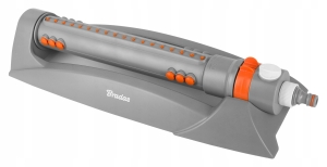 Verstellbarer Vierkantregner aus Metall mit 18 Düsen