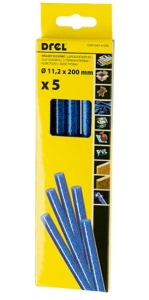 KLEBEPATRONE FÜR PISTOLE GLITTER BLAU