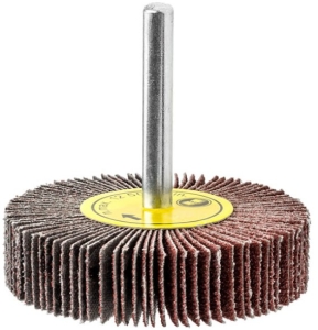 MONTIERTES FÄCHERRAD 60 x 15 mm P 120