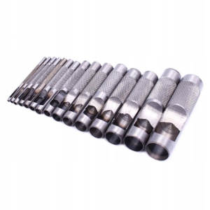 STANZEN FÜR LEDER STANZENSATZ 2 - 22 mm 15-tlg