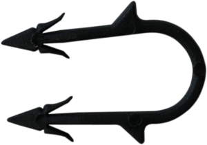 KURZER CLIP 4,5cm FÜR BODEN PEX ROHR 100St