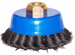 KNOPFBÜRSTE 80mm DRAHT VERDREHTER DRAHT M14
