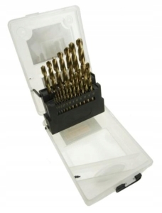 TITAN GESCHLEIFTE HSS-BOHRER 1,0 - 10 mm 19-tlg