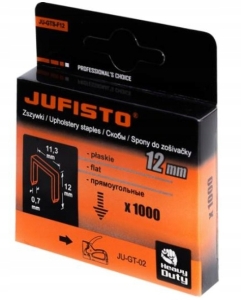 KLAMMERN TYP F 12 x 11,3 x 0,7 mm 1000 St. FÜR TAKER