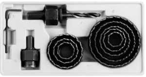 LOCH HOLZ MIT ADAPTER 19 - 63 mm BOHRER