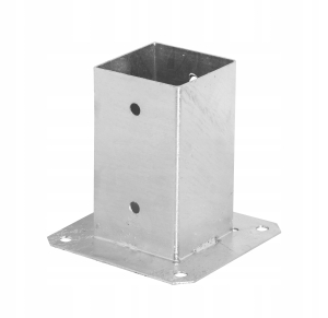 VERSCHRAUBTE PFOSTENHALTERUNG 100x100