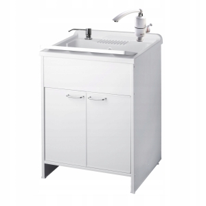 KAMMER WASCHBECKEN SIN SCHRANK WARMWASSERBEREITER 60x60