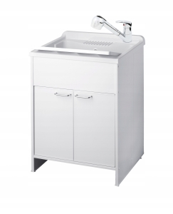KAMMER MIT SCHRANK WASCHBECKEN WASCHBECKEN SCHRANK BATTERIE 60x60