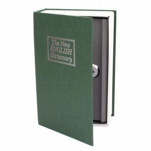 SAFE METALLKASSETTE BUCH GLOSSAR ENG GRÜN