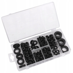 GUMMIFÜHRUNGEN SET MIT 180 ELEMENTEN BOX