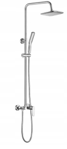 DUSCHSÄULE MIT CHROM-HAHN