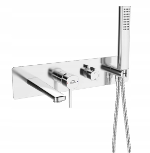 VERDECKTE BADEWANNENHALTERUNG MIT BRAUSESET