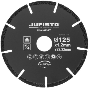 DIAMANTBLATT 125 x 1,2 mm FÜR BETON