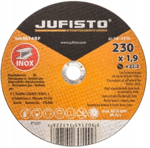 SCHNEIDKLINGE INOX STAHL METALL 230 x 1,9