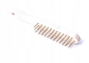 DRAHTBÜRSTE 3 REIHEN FÜR ROSTDRAHT DRAHT