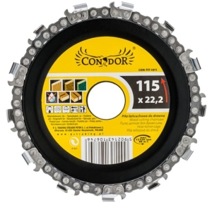 HOLZSÄGE 115mm FÜHRUNGSKETTENSCHEIBE