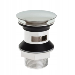 RUNDER KLIK KLAK STECKVERSCHLUSS MIT ÜBERLAUF FÜR WASCHBECKEN