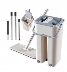 FLACHMOP ROTIERENDER ZWEI-KAMMER-EIMERWISCHER