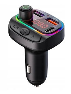BLUETOOTH FM TRANSMITTER SCHNELLES LADEGERÄT MP3 2XUSB